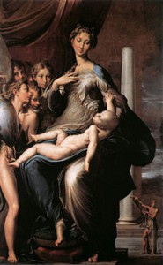 F. Parmigianino Madonna with a long neck