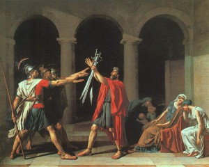 J. L. David "Oath of the Horatii"
